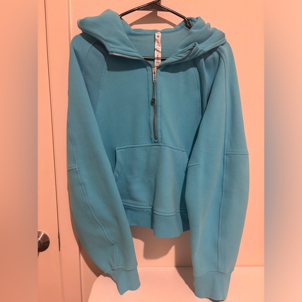 Lululemon scuba oversized half-zip hoodie